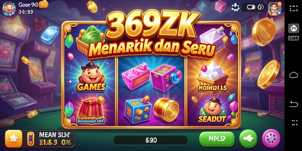 Screenshot gameplay 369ZK menampilkan keseruan permainan slot.