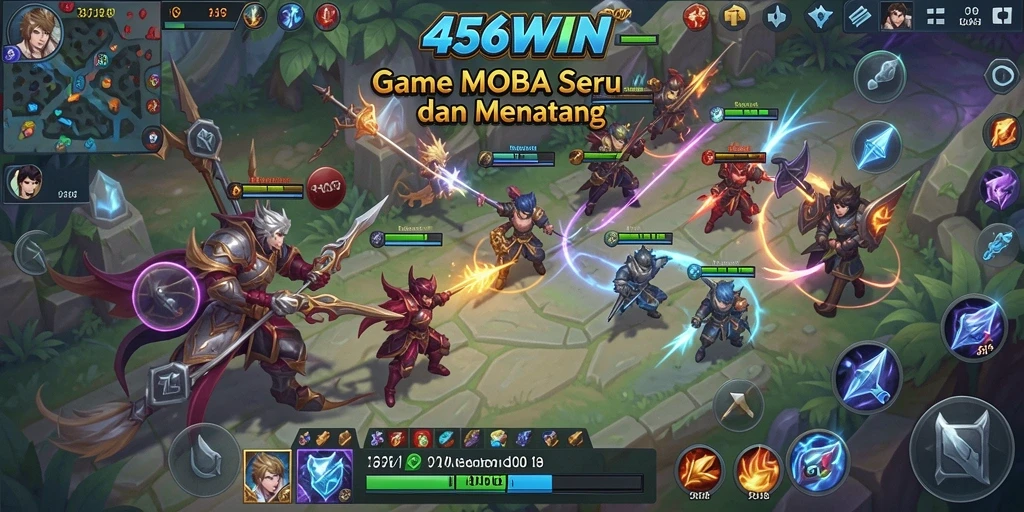 Gameplay seru dan aksi mendebarkan dalam 456WIN.