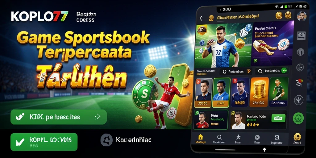 Tampilan screenshot KOPLO77 yang menunjukkan taruhan olahraga secara real-time.