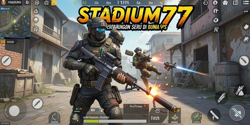 Gameplay mendebarkan dalam STADIUM77, temukan lawanmu!